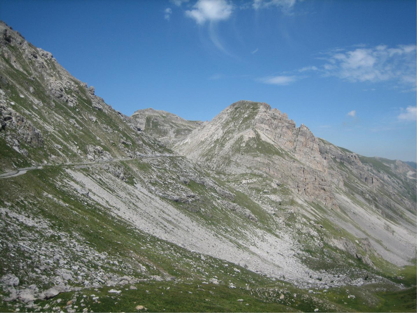 Habitat of Lama's Curved-horn moth (Italy)