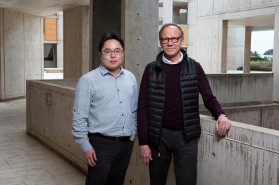 Yongsung Kim and Rusty Gage, Salk Institute 
