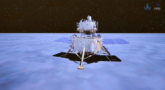 The Chang’E-5 lunar probe
