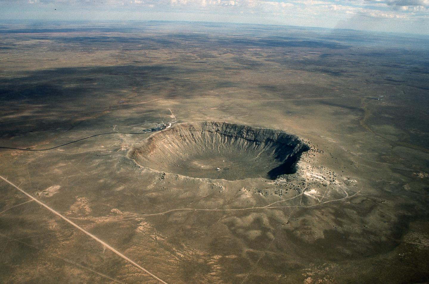 asteroid impact craters on earth