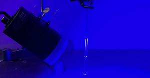 The molecules synthesized in this study form different isomers when irradiated with blue light