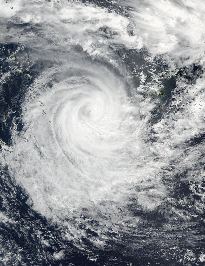 Suomi NPP Image of Winston