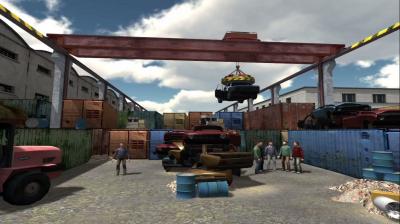 A Screenshot from the Virtual Reality Test (2 of 3)