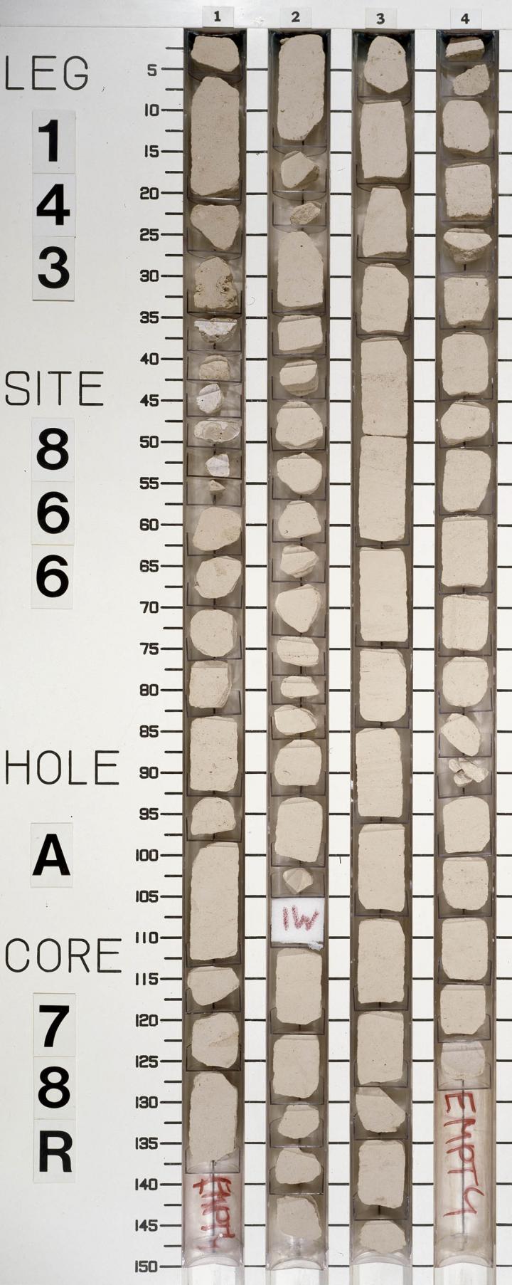 Sediment core