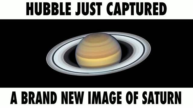 Hubble's Brand New Image of Saturn