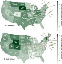 US Map: Calories in, Calories out
