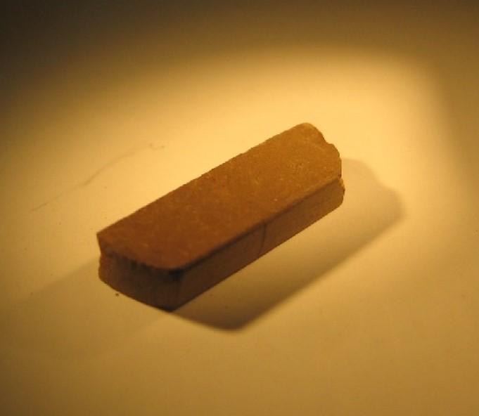 Brick Made of Compacted Martian Soil