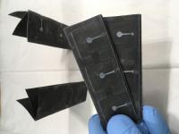 Foldable, Bacteria-Powered Battery
