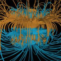 A Snapshot of the Simulated Magnetic Field