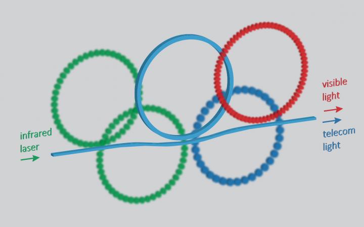 Microring Optical Parametric Oscillator