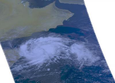 Tropical Storm 02A off the Horn of Africa