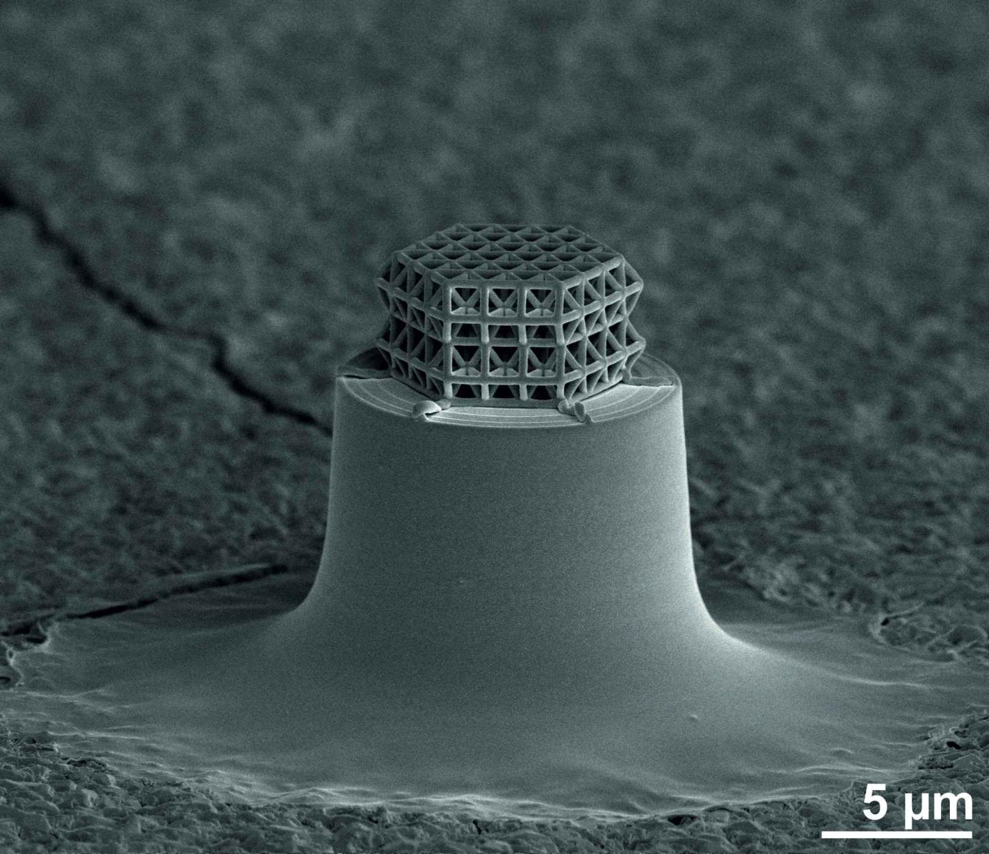 Nature Materials: Smallest Lattice Structure Worldwide