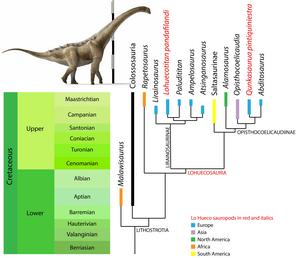 Relationships of Qunkasaura with some of the most important sauropods from the Late Cretaceous