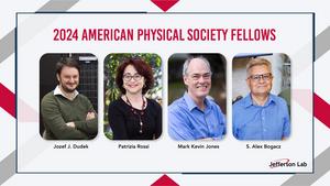 Jefferson Lab's 2024 APS Fellows