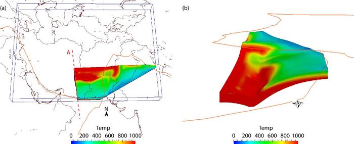 3-D Model of the Makran Subduction Zone