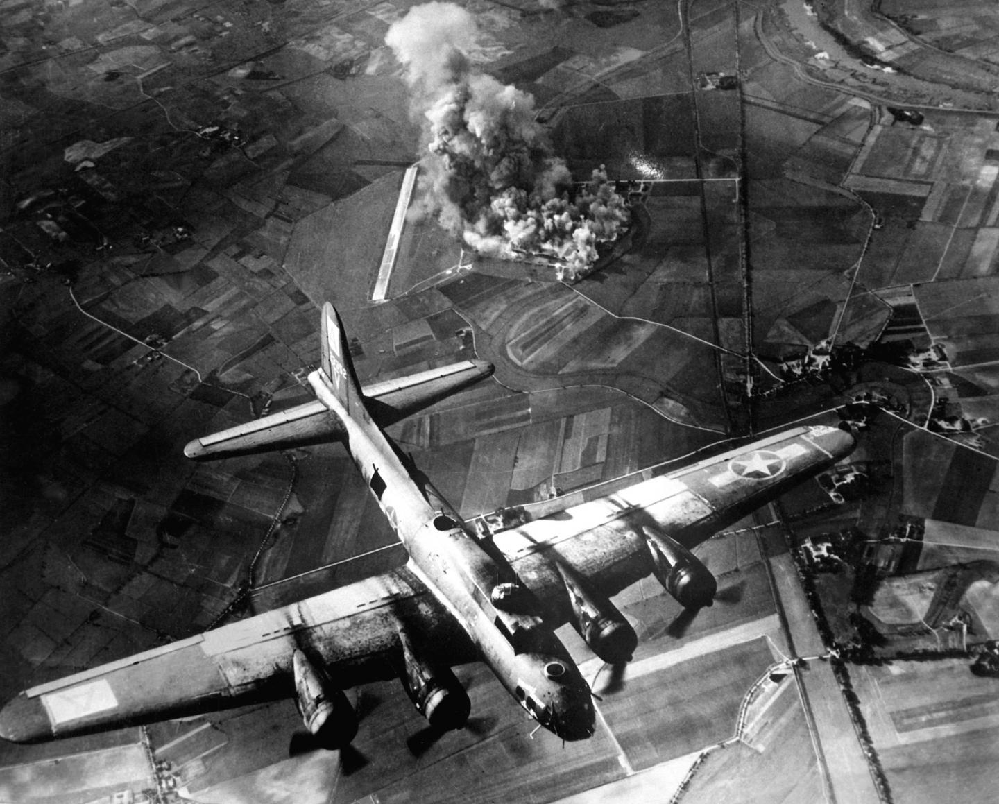 Bombing of a Factory at Marienburg, Germany, on Oct. 9, 1943