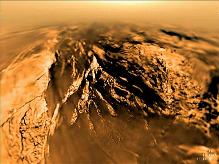 Image of Titan's Surface