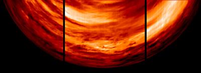 Radiation From Below the Venusian Cloud Deck