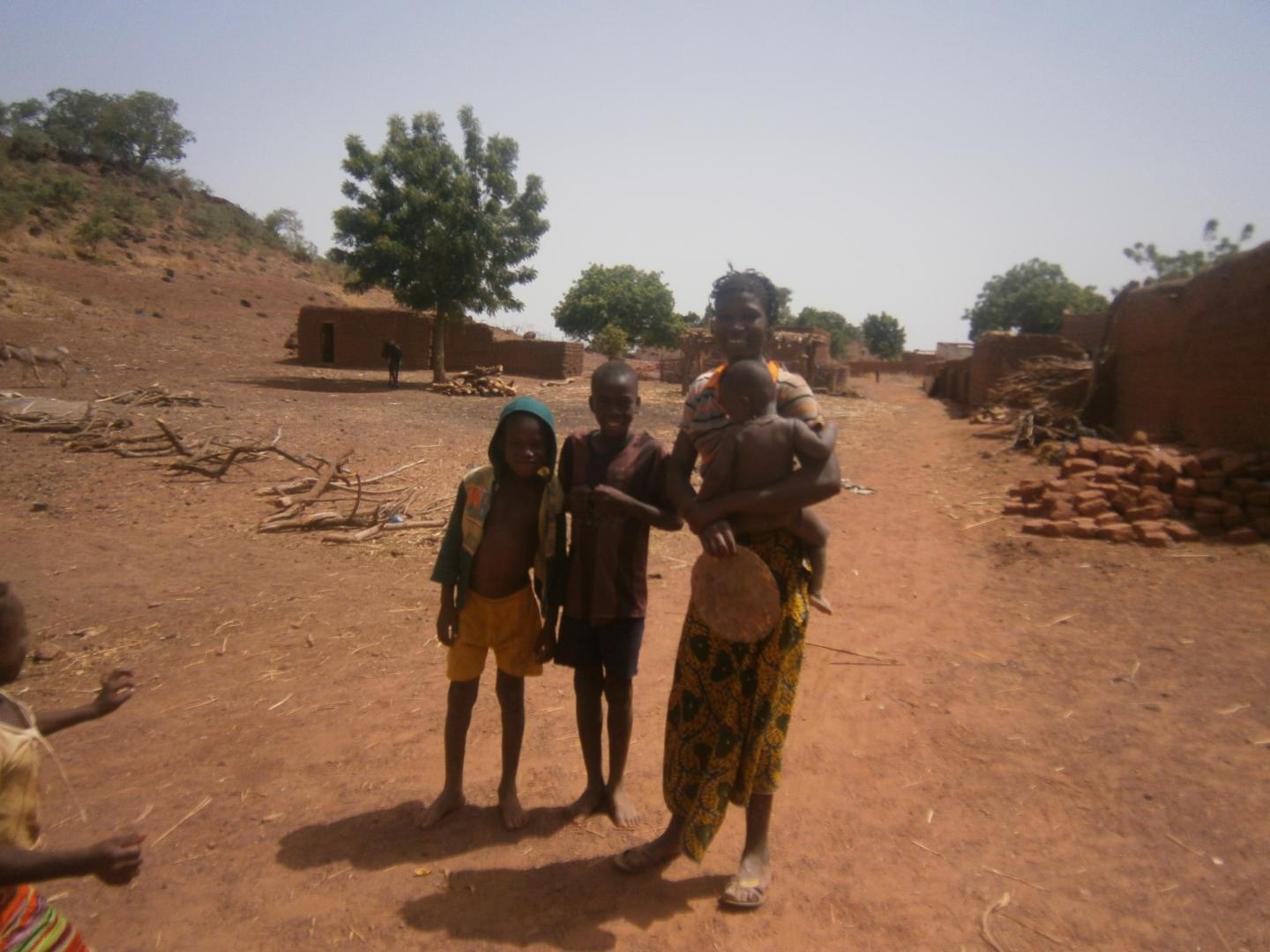 Villagers in West Africa