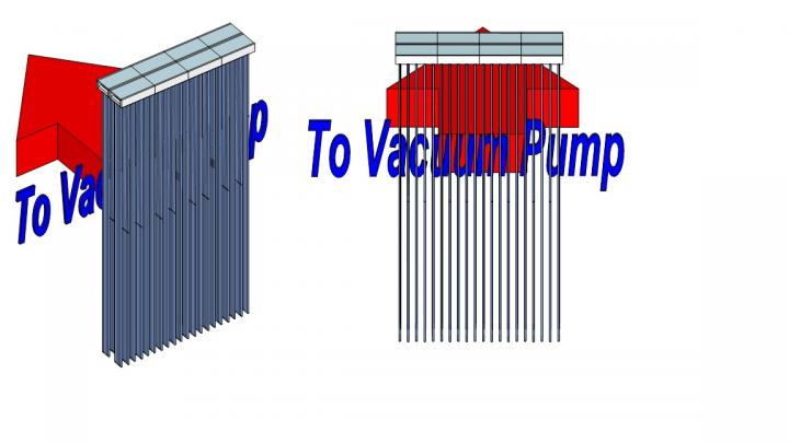 An Image of the Liquid Metal Shower Divertor