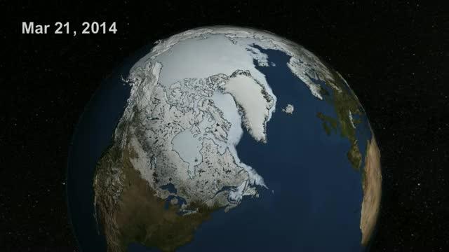 Arctic Sea Ice Advances March-August 2014