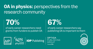 OA in physics: perspectives from the research community