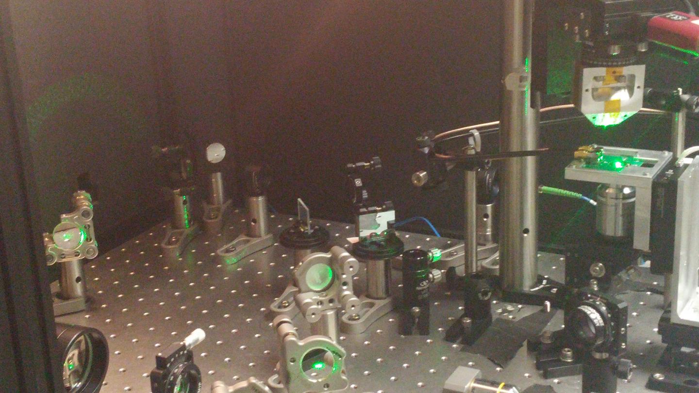NV-diamond Experimental Setup
