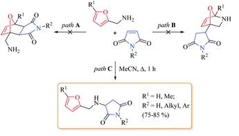 Synthesis Scheme of 7-oxa-2-azabicyclo[2.2.1]hept-5-ene and its Structure