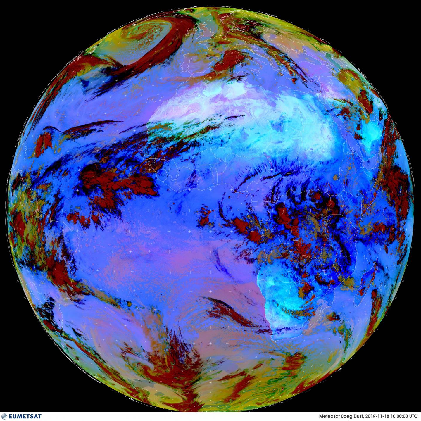 Scientists Discover Dust from Middle East Cools the Red Sea (3 of 3)