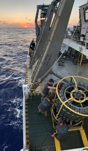 BATS team on BIOS’s research vessel Atlantic Explorer