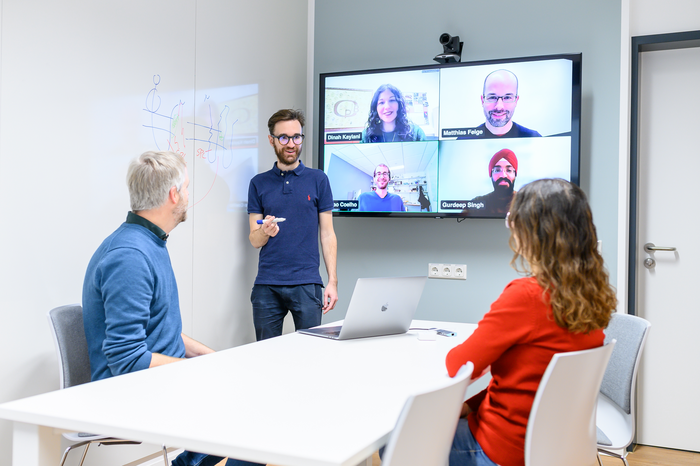 Discussing the results