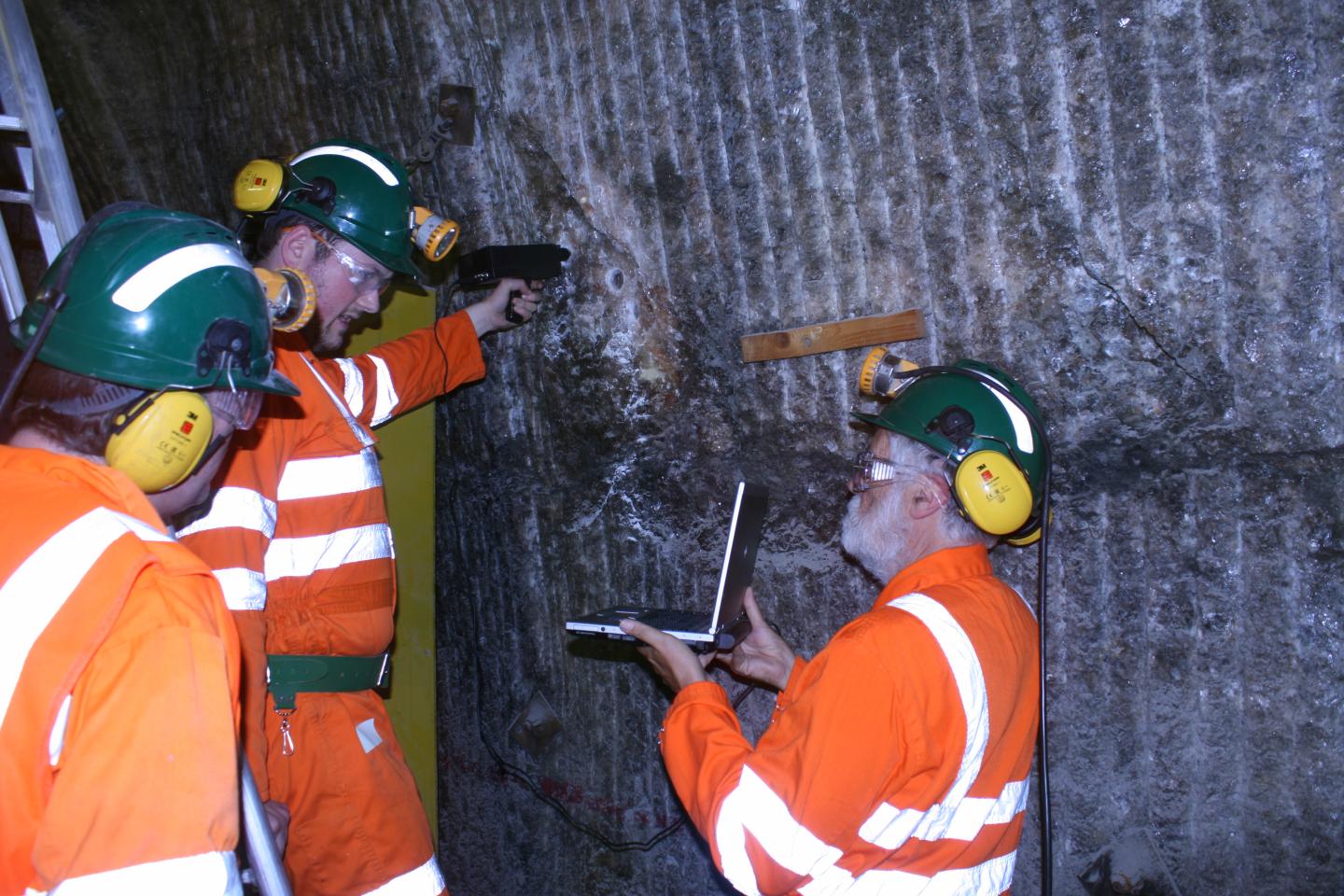 MASE Team at Boulby Mine, UK