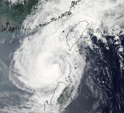 NASA MODIS Image of Parma's Clouds
