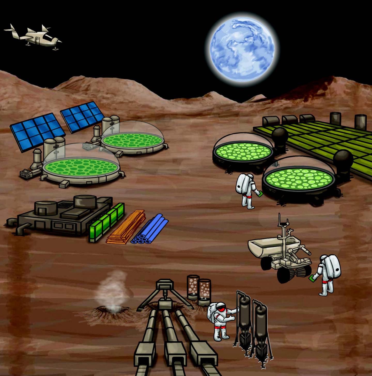 Synthetic Biology in Space