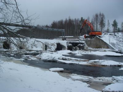 Kuba Dam on the Nätra River