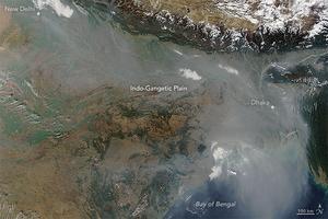 South Asia satellite data