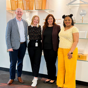 The Container Store employees with BrainHealth employees