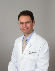 Andre Abreu, MD, is an urologist with Keck Medicine of USC and lead investigator of the Keck Medicine clinical trial site