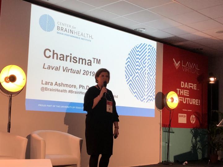 Dr. Lara Ashmore at Laval Virtual 2019