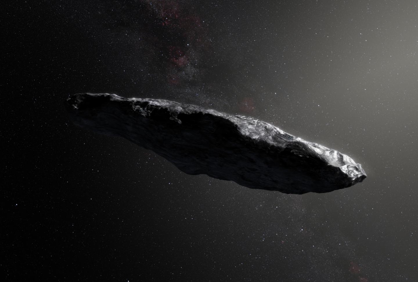Illustration of 'Oumuamua