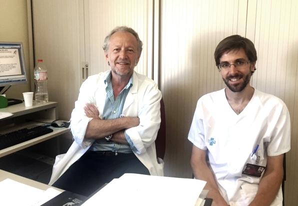 Dr. Daniel Podzamczer and Dr. Arkaitz Imaz, Dr. Daniel Podzamczer and Dr. Arkaitz Imaz