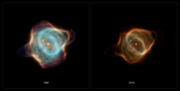 Hubble Captures Fading of the Stingray Nebula