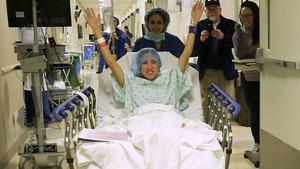 Donor Nina Martinez on Day of First US HIV-to-HIV Kidney Transplant