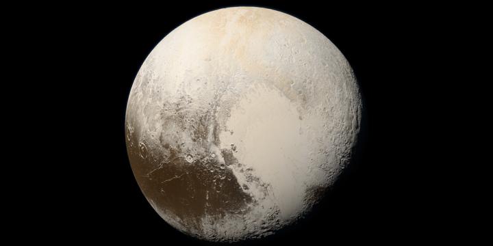 Natural Color Images of Pluto