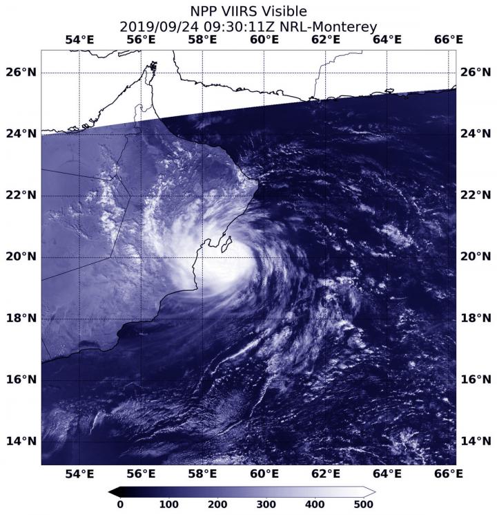 Suomi NPP image of Hikaa