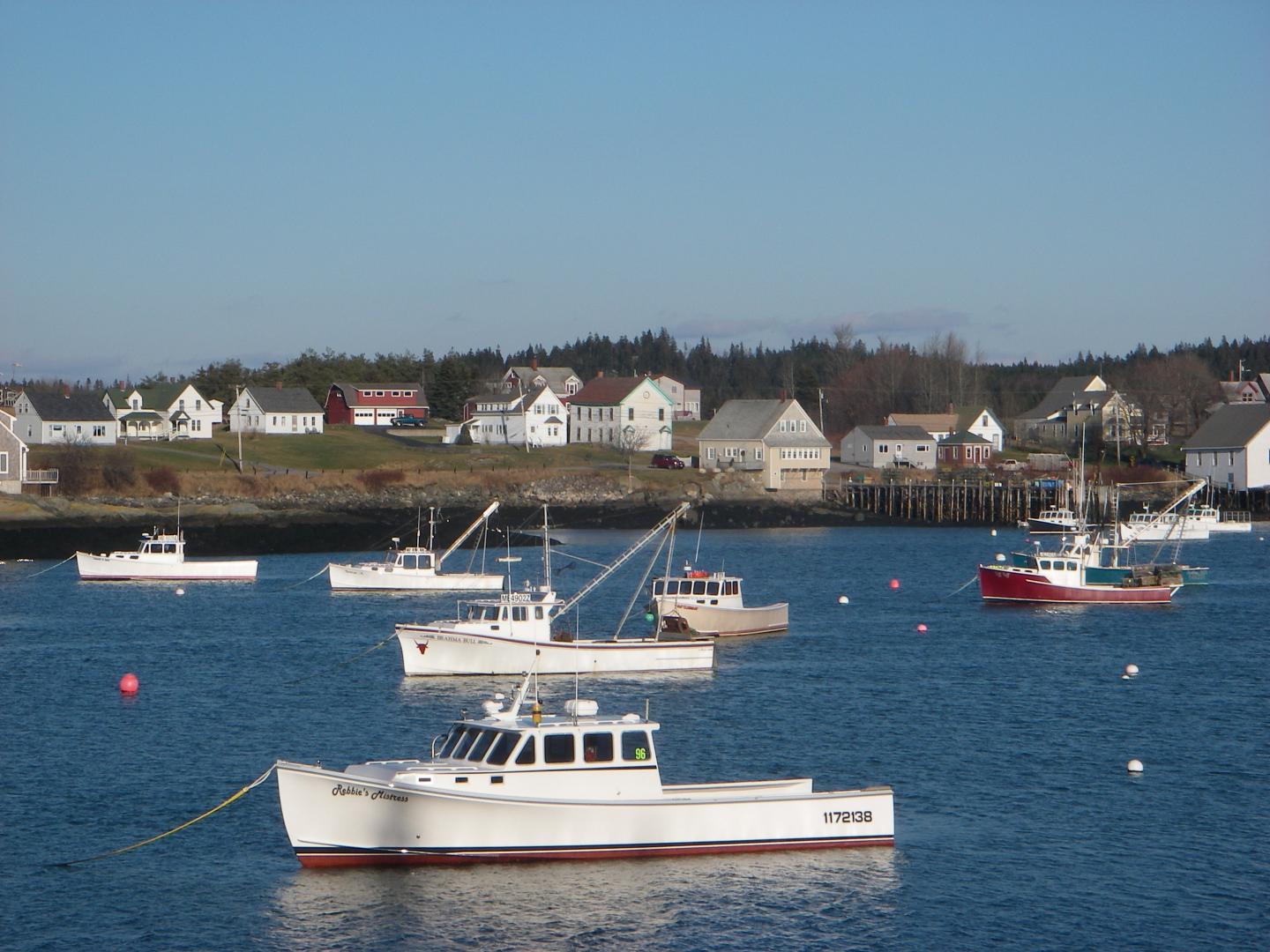 Maine Lobster Boats