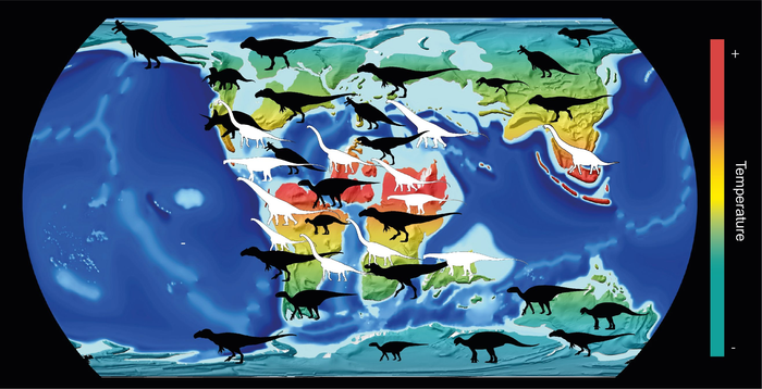 Sauropods restricted to warmer regions of Earth