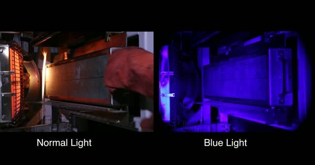 NIST Unblinded Me with Science: New Application of Blue Light Sees Through  Fire