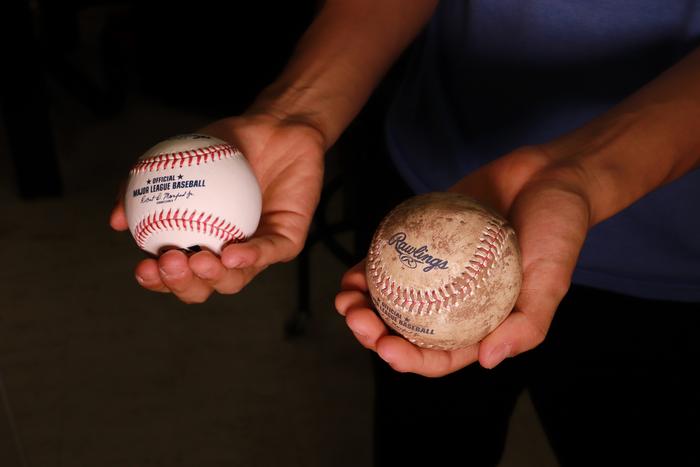 Regular vs. Mudded Baseballs
