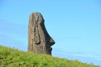 Moai Head Close Up